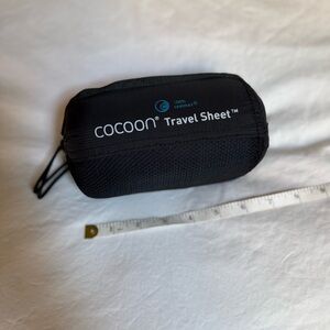 COCOON Travel Sheet Coolmax 86”x33” Navy Blue